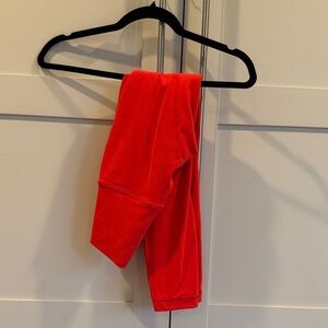 Lululemon Athletica Red Leggings
